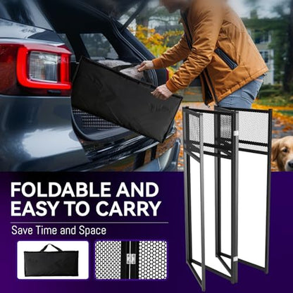 Portable DJ Booth Table,Foldable DJ Table Stand with White & Black Scrim,Adjustable DJ Facade Booth Station Metal Frame with Cable Hole for Private Events, Clubs, Bars (40x20 Double Deck) - size: 40x20 Double Deck