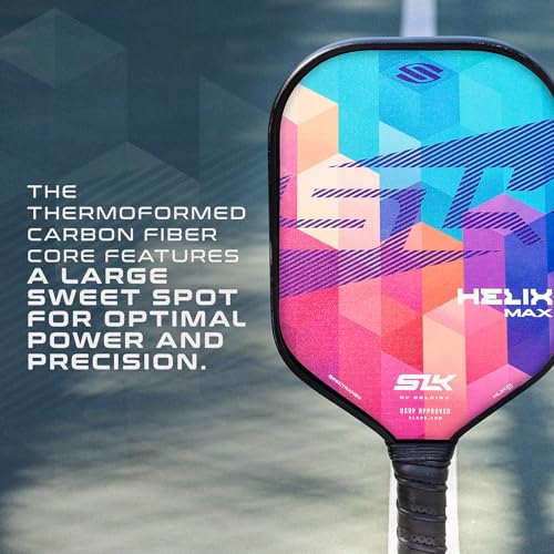 Selkirk Sport SLK Helix Pro Pickleball Paddle | Carbon Fiber & Fiberglass - color: Spectra
