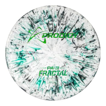 Prodigy Disc PA-3 300 Fractal | Straight Disc Golf Putter | Firm Grippy Plastic | Straight Disc Golf Approach Disc | Beaded Disc Golf Putter | Colors May Vary - color: 300-Soft