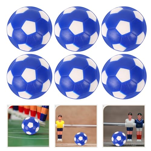 Mipcase 36mm Table Football Balls 10pcs Replaceable Soccer Game Accessories for Foosball Tables Mini Footballs for Boys and Girls Tabletop Games