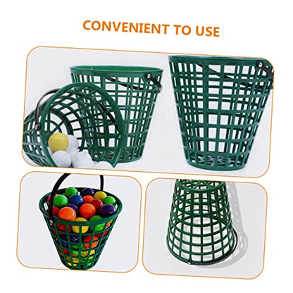 BESTonZON Golf Ball Basket Lightweight Ball Storage Holder for Driving Range Home Use for Practice Supplies Design for Clubs Personal Use
