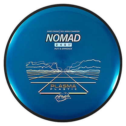 MVP Disc Sports Plasma Nomad James Conrad Edition Disc Golf Putter (Colors May Vary) - size: 165-170g