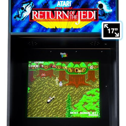 ARCADE CLASSICS Atari Star Wars Ultra Series Free Standing Electronic Game w/ 17" Liquid Crystal Screen - Classic Indoor Cabinet Console for Home & Basement Gaming - style: Star Wars Ultra Series