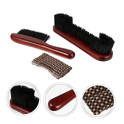 KESYOO Billiard Brush Set Pool Table Cleaner Cue Brush Snooker Table Tool Rail Kit for Billiard Pool Cloth