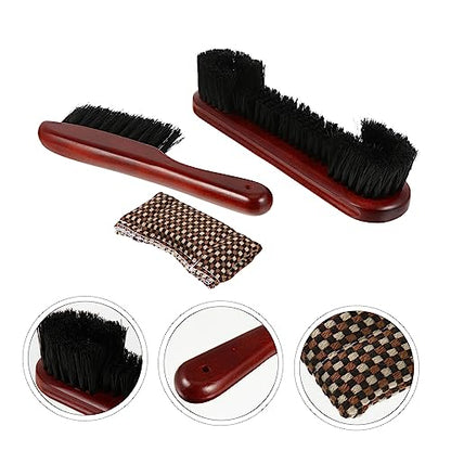 KESYOO Billiard Brush Set Pool Table Cleaner Cue Brush Snooker Table Tool Rail Kit for Billiard Pool Cloth