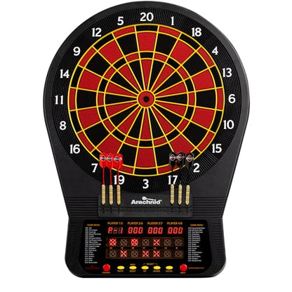 Arachnid Cricket Pro Tournament-Quality Electronic Dartboard up to 40 Games and 315 Variations (Including Popular Cricket Modes) - style: Pro 670