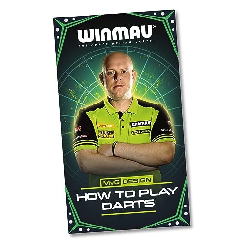 WINMAU Michael Van Gerwen MvG Sets Available with Dartboards, Cabinets, Surrounds, Darts and Accessories