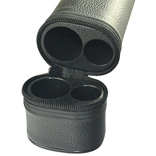 CUESOUL Soocoo Series 2x4/2x2 Hard Pool Cue Case -Holds 2 Cue Butt and 4 Cue Shafts,Four Color Available - color: 1x1-White Black
