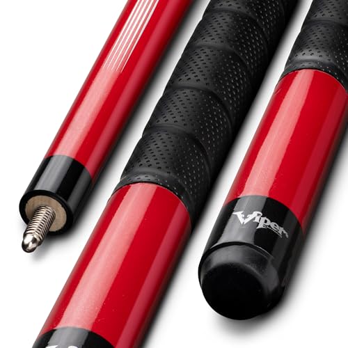 Viper by GLD Products Revolution Sure Grip Pro 58" Pool Cue - color: Red, size: 18 Ounce