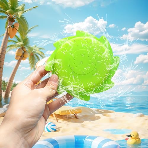 4 Pack Water Flying Discs for Kids, Pool Beach Floatable Frisbee for Boys and Girls, Outside Activities Games & Fun, Summer Outdoor Water Toy for Kids Ages 3-12