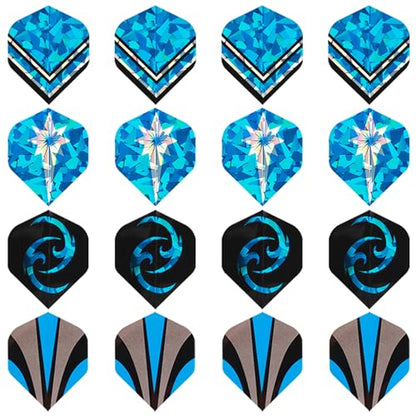 Soft Tip Darts Set 12 Pack 18 Grams Darts Soft Tip Set Professional Darts Bar Dart Plastic Tip Darts Set for Dartboard