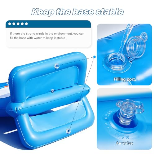 Best Pool Toys for Kids Teen Adult, Inflatable Dart Board Toss Pool Games with 10 Sticky Balls, Swimming Pool Floats Toys for Yard, Beach, Indoor & Outdoor Play, Summer Party Birthday Gift Age 4-12