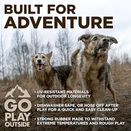 Playology HOUND2O Dog Toys | Reflective Flyer Toy Frisbee for Dogs | Green Outdoor Dog Toy for Fetch - color: Green