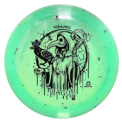 DOOMSDAY DISCS Plague Distance Driver | Advanced Disc Golf Driver | Premium Flexible Plastic