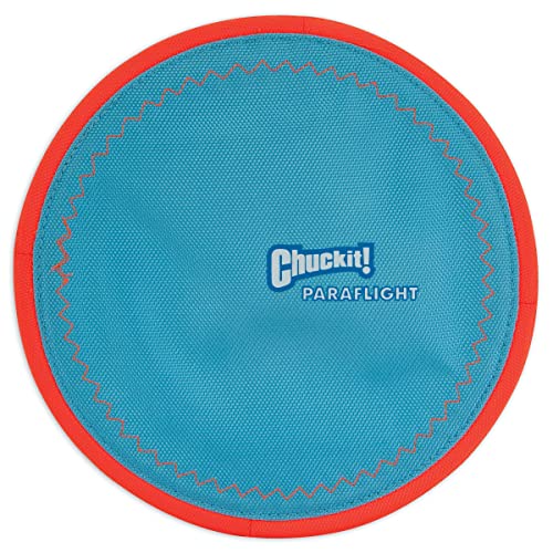 Chuckit! Amphibious Fetch Balls (Set of 3) Paraflight Flying Disc Dog Toy, Large (9.75") - size: 3 Count (Pack of 1), 1 Count (Pack of 1), style: Fetch Balls (Pack of 3) + Frisbee Toy