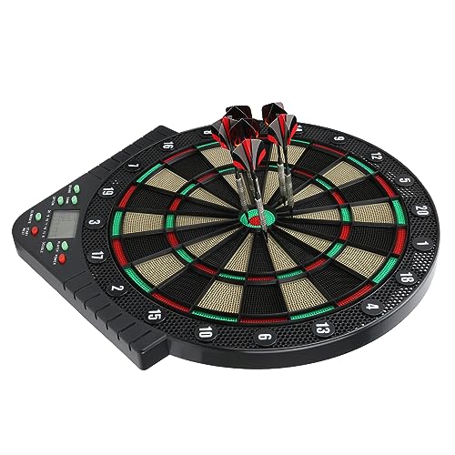 Electronic Darts Board Set HighTech CNC Knurling Toy for Parties or Exercises for Children or Adults