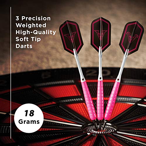 Viper V Glo Soft Tip Darts - color: Pink