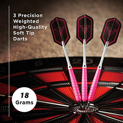 Viper V Glo Soft Tip Darts - color: Pink