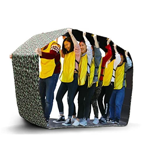 Playing Run Mat Adult Children Outdoor Teamwork - Play with Running Mat, Kindergarten Parent-Child Interaction, Birthday Party, Picnic Day Activity Games (Size : Adult-11M//36FT) - size: Adult-11M//36FT