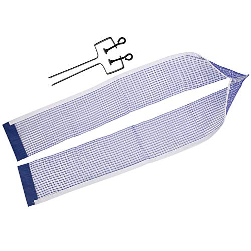 Portable Tennis Table Net, Professional Polyester, Metal Bracket with Quick Setup Design, Ideal for Indoor & Outdoor Sports Replacement
