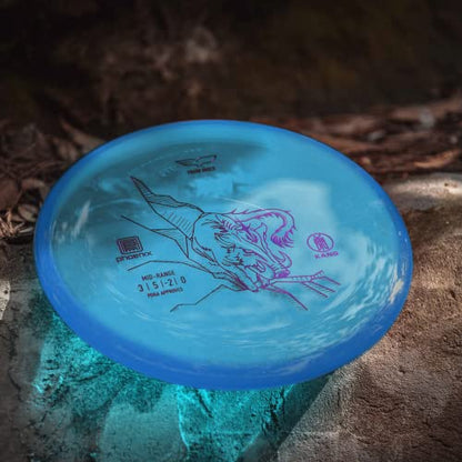 Yikun Disc Golf Mid Range Professional PDGA Approved Stable Discs Golf Midrange 165-175g Versatile Golf Disc Perfect for Outdoor Games and Competition,Plastic Grades in Basic,Durable,Premium