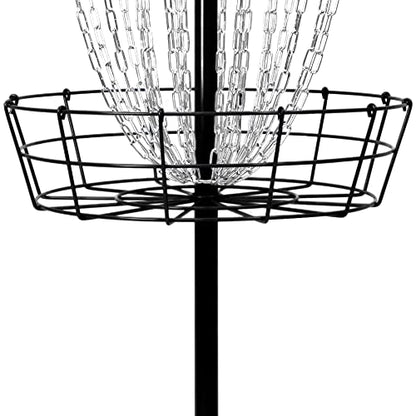 Remix Practice Basket for Disc Golf - Choose Your Color and Style - style: Double Chain - Black