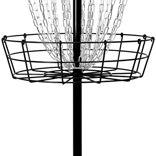 Remix Practice Basket for Disc Golf - Choose Your Color and Style - style: Double Chain - Black
