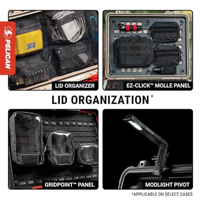 Pelican 1650 Case With Foam (Black) - color: Black, style: With Foam