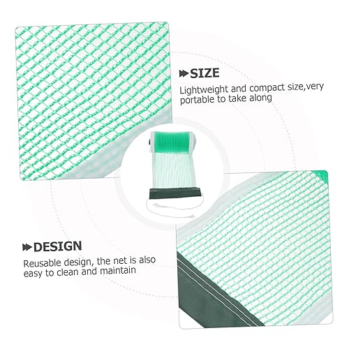 Toddmomy Table Tennis Net Lightweight Pe Sports Net for Use Portable and Durable Replacement for Pong Games with Family and Friends