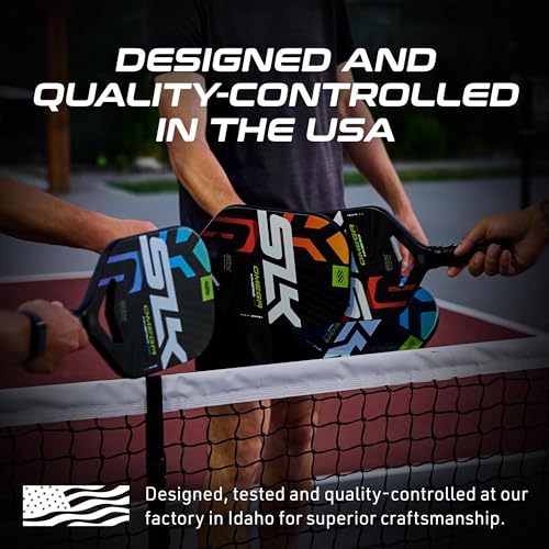 Selkirk Sport SLK Omega Pickleball Paddle | Edgeless Carbon Fiber - color: Ember, size: Max (All-Around Paddle)