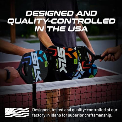 Selkirk Sport SLK Omega Pickleball Paddle | Edgeless Carbon Fiber - color: Ember, size: Max (All-Around Paddle)