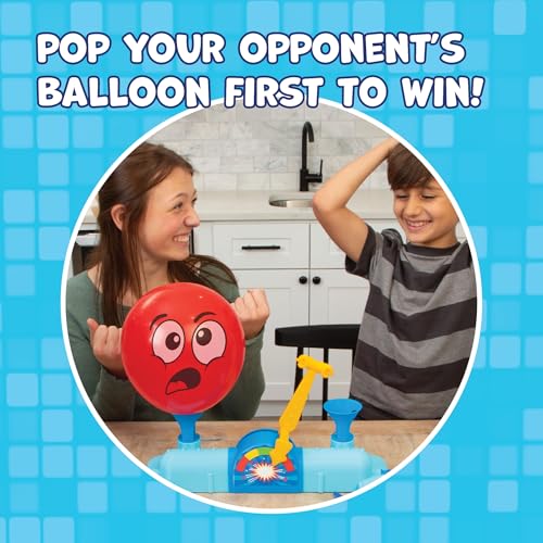 Rump Race Family Game Night - Balloon Popping Battle Board Game - Party Game - The Race is On to Pop Your Opponents Balloon - Bounce Your Balloon Off - Ages 8+ - style: Rump Race