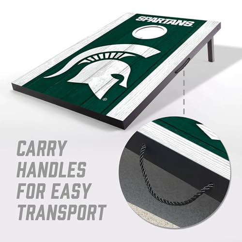 YouTheFan NCAA 2' x 3' Portable Cornhole Game with Logo Bags