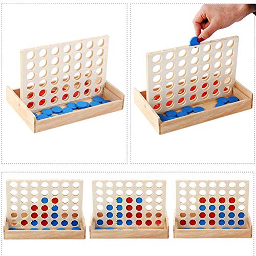 VGEBY Wood Checkers Durability Indoor/Outdoor Fun Board Game for All Ages