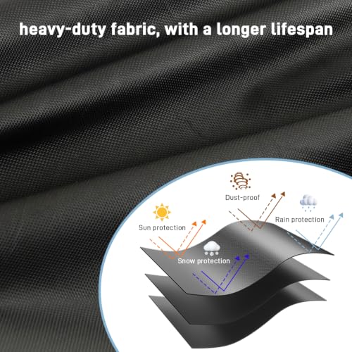Ping Pong Table Cover Outdoor Waterproof, Table Tennis Protector Cover | Universal Fit|Outdoor & Indoor All-Weather Protection|Full Coverage|Easy Install