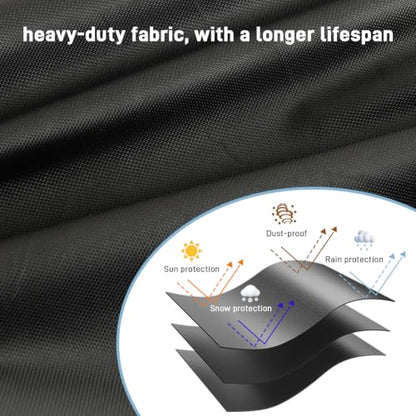 Ping Pong Table Cover Outdoor Waterproof, Table Tennis Protector Cover | Universal Fit|Outdoor & Indoor All-Weather Protection|Full Coverage|Easy Install