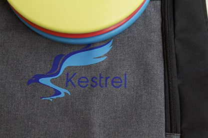 Kestrel Disc Golf Beginner Set Bundle | 3 Discs + Bag | Includes Fairway Driver, Mid-Range and Putter - color: 3 Disk Set