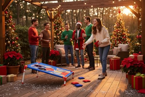 Bean Bag Toss Game for Kids Ages 4-8 - Outdoor Cornhole Toys for 3-8 Year Old Boys & Girls | Fun Family Party Birthday Games for Toddlers, Backyard, Lawn & Beach Activities