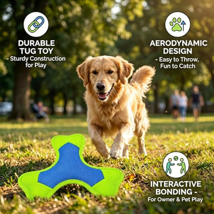 Water Floating Flyer, Dog Fetch Toy, Durable Training Flying Toys for Small & Medium Dogs, Pool Beach Outdoor Pet Toy