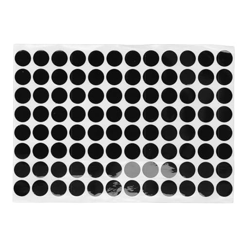 Pool Table Marker Dots, 12mm Billiard Spot Stickers for Ball Position, with Premium Adhesive Material and Clear Positioning Points, for Billiards Practice and Tournaments, 96pcs