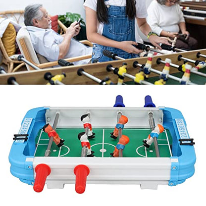 Foosball Table Fun Puzzle Educational Portable Table Soccer Game for Kids Adults Desktop Football Game Suitable Most Age Groups Stainless Steel Pole Strong Stable Grip
