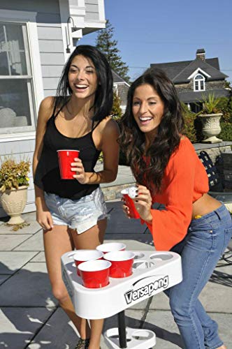 Versapong Portable Beer Pong Table/Tailgate Game with Backpack Carry Case and Balls