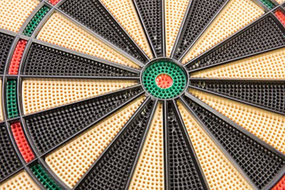 Unicorn Vanquish Dartboard Cabinet Set - Easy-Read Backlit Display - Virtual Opponent Gameplay - 28 Games with 271 Variations - in-Game Sound Effects - Stylish Wooden Cabine