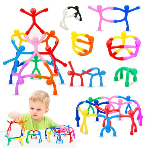 36pcs Travel Magnetic Toys for Kids Toddlers: Portable & Durable for Airplane Road Trip Car Travel Games, Magnetic-People-Magnet-Men, Creativity & Educational, Fidget Toys for Classroom Office - color: Magnet Men [Solid], size: 36pcs