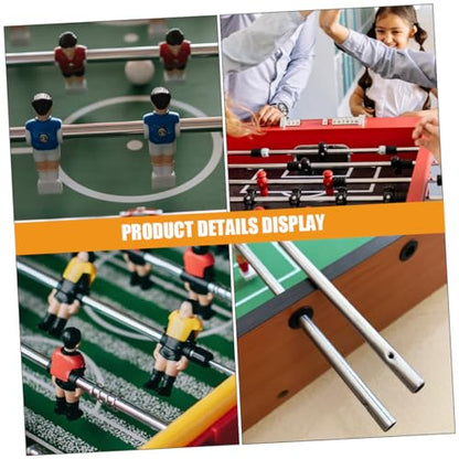 BESPORTBLE 3pcs Table Soccer Rod Replacement Foosball Machine Operation Pole for Boys and Girls Boys