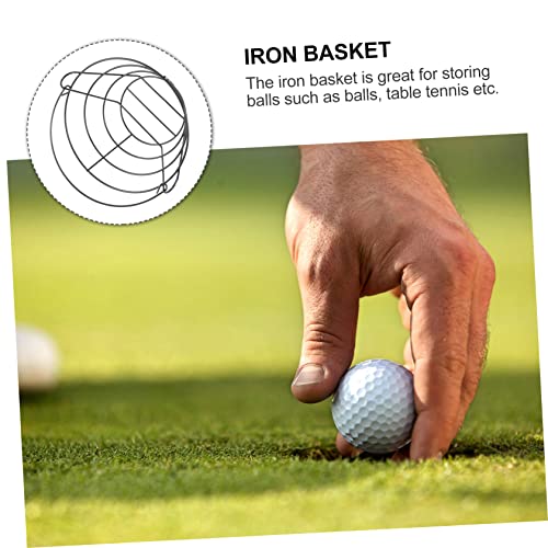 GALPADA Balls Baskets Storage Basket Golf Retriever Golf Ball Golf Collector Wire Basket Golf Holder Balls