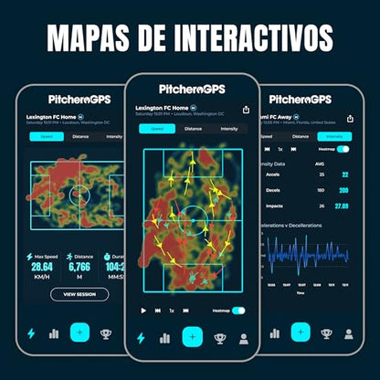 PitcheroGPS Soccer Tracker & Vest - Tracks 18 Key Performance Metrics - Includes 60 Days Subscription. Soccer Training Equipment for Performance & Fitness Tracking (Youth Large) - size: Youth Large