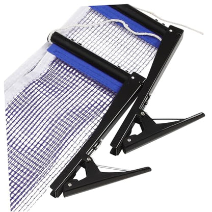 Lightweight Pong Net Foldable Table Tennis Net Rack for Indoor Outdoor Quick Setup