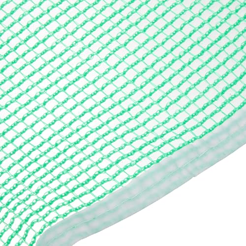 Abaodam Portable PE Table Tennis Net with Poles Thickened Sports Replacement Net for Indoor Outdoor Backyard Foldable Lightweight for Family Play