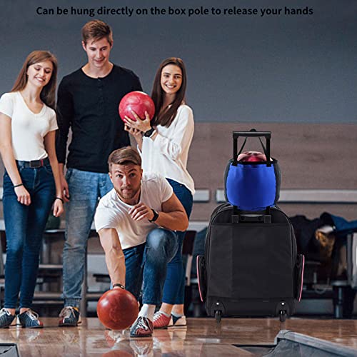 Bowling Ball-Bags Practical Single Bowling Tote-Bags with Handle Bowling Ball-Holder Sport Equipment for Gym Outdoor